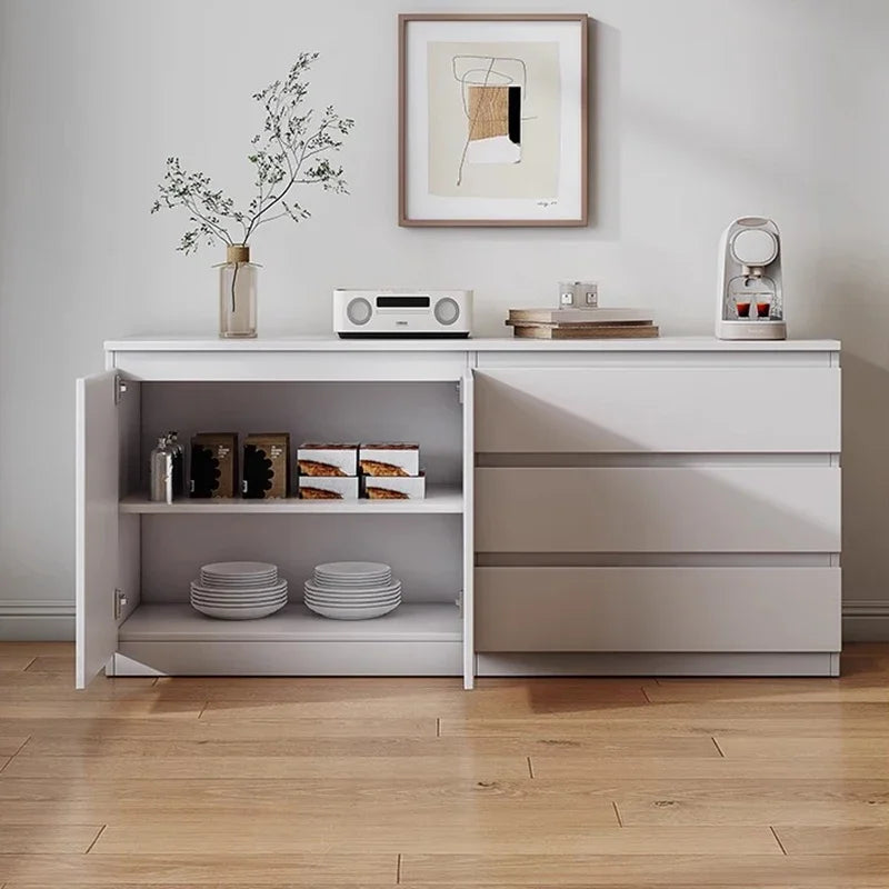 Minimalist Dresser Cabinet Modern Handles Luxury Storage Cabinet Premium Drawers Organizador Dressoir Kast Living Room Furniture