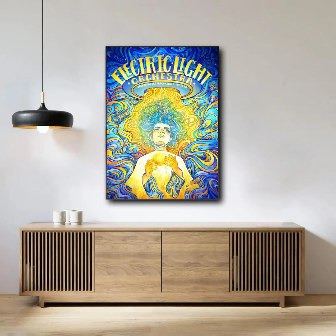 ELO Electric Light Orchestra Singer Decoration Art Poster Wall Art Personalized Gift Modern Family bedroom Decor Canvas Posters