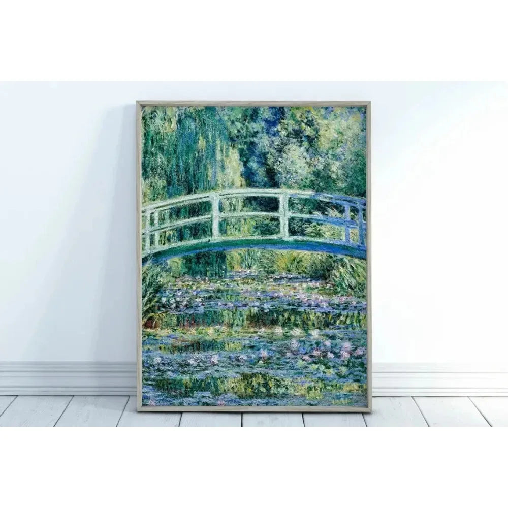 Modern Abstract Landscape Wall Art Famous Monet Canvas Painting Nordic Poster Print Picture for Living Room Home Decorative Gift