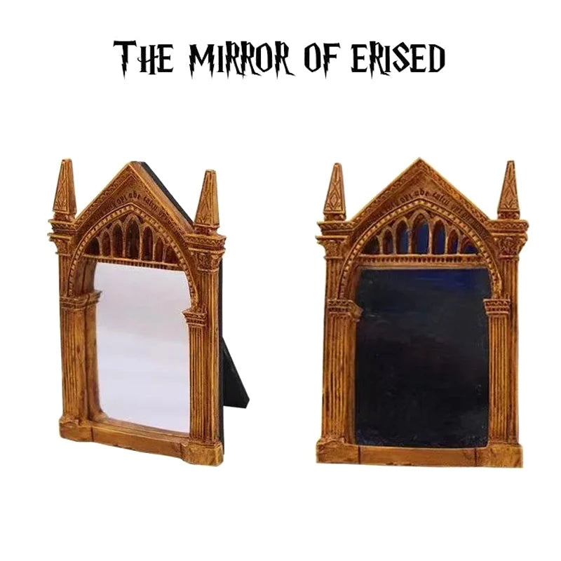 Mirror Of Erised Standing Bookshelf Decor Wizarding Witchy Items Magical Objects Wizard Home Decor Fantasy Gift