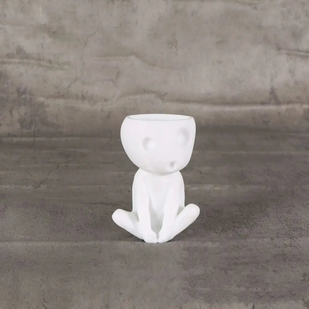 Desktop Ornament Minimalist Flower Pot Creative Cute Vase Handicraft Abstract Hydroponic Flower Holder Plant