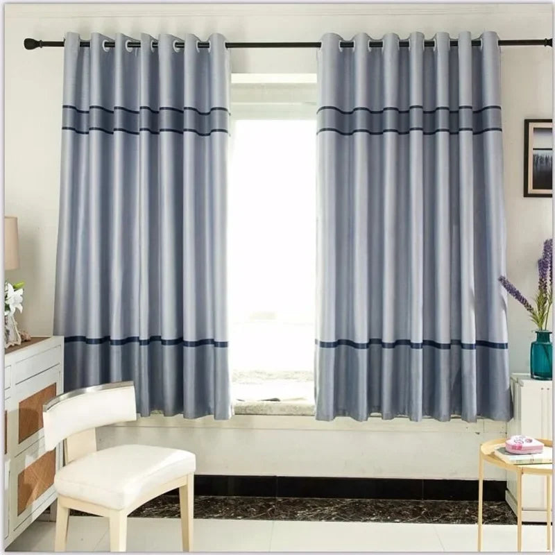 20 models of Modern  full blackout curtains thick short for Living Room Window curtain Bedroom kitchen  short curtain Specials