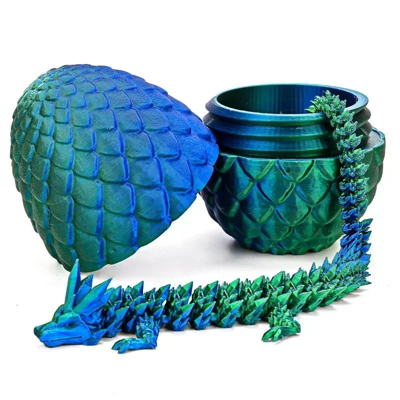 Home Decor Items Make Fun Decoration Accessories for Home and Office Dragon Retro 3D Printed Dragon Egg Funny Gifts Desk Crafts