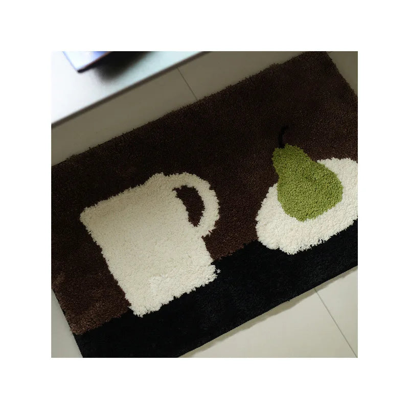 Ins Style Plush Carpet Wear Resistant Easy To Maintain Anti Slip Carpet Household Bedroom