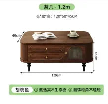 Minimalist Aesthetic Coffee Table Drawers Design Nordic Luxury Coffee Table Living Room Modern Mesa De Centro De Sala Furnitures