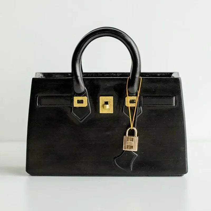 Vase Bag Dried Flowers Pots Tabletop Ornaments Art Flower Vases Bedroom Ikebana Modern Home Interior Wedding Decoration