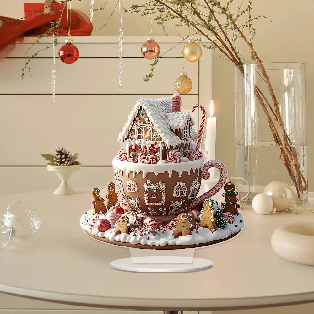 Cake, chocolate, candy house, desktop decoration, children's gift, home decoration, interior decoration, handicrafts, decoration
