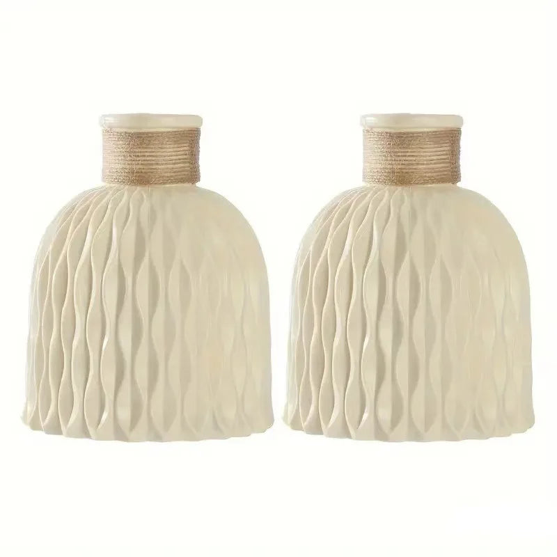 Plastic Flower Vase,Faux Ceramic Vase For Home Decoration Flower Arrangements,Home Decor,Flower Vase,Centerpiece,Table Decor