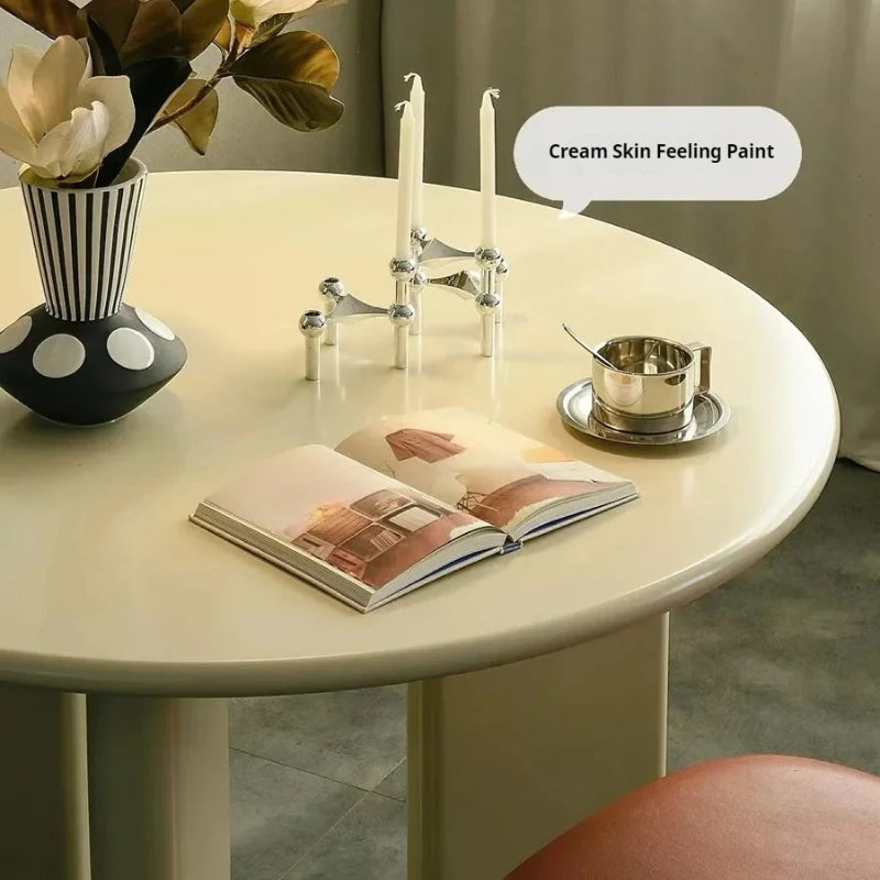 Decorative Tables Living Room Restaurants Kitchen Dining Table Modern Coffee Work Round Complete People Muebles High Quality