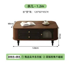 Minimalist Aesthetic Coffee Table Drawers Design Nordic Luxury Coffee Table Living Room Modern Mesa De Centro De Sala Furnitures