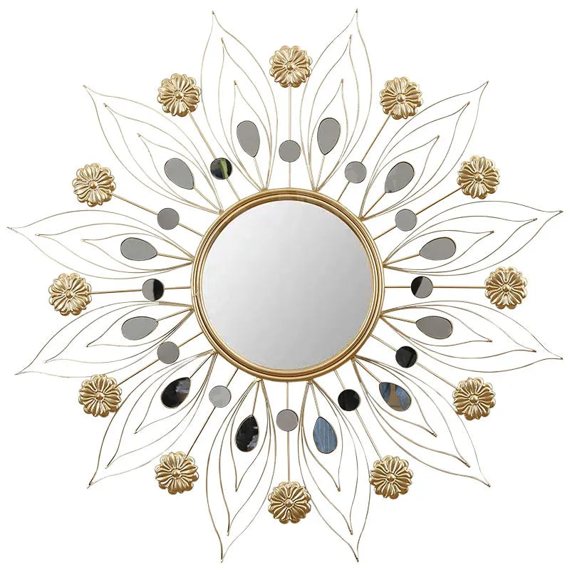 Accent Mirror Decor Customized Glass Decorative Style
