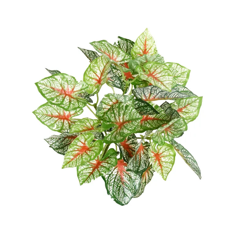 Artificial Grass Plants For Store Shop Bonsai Fake Small Green Plants Artificial Greenery Plant  Wall Home Garden Decoration