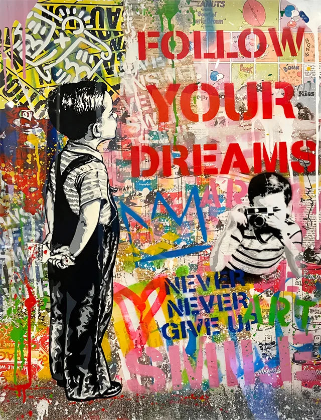 Modern Abstract Street Wall Art Painting Banksy Graffit Art Canvas Painting Prints Poster Cuadros Wall Art Pictures Home Decor