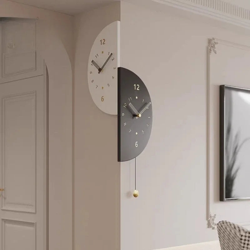 Electronic Desk Silent Interior Digital Wall Clock Noiseless Noiseless Living Room Home Design Mechanism Garden Decor Decoration