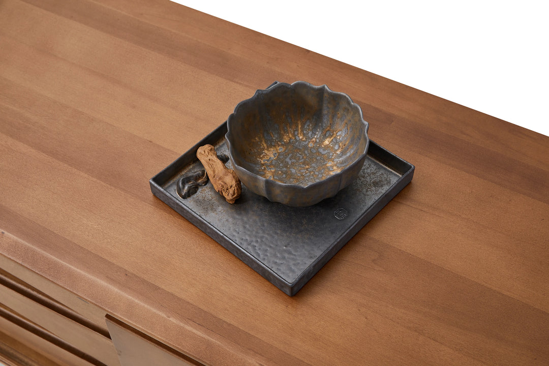 Elegant Retro Chinese Style Wood Cabinet Harmonious Blend of Tradition and Modern Craftsmanship for Living Room Storage Decor