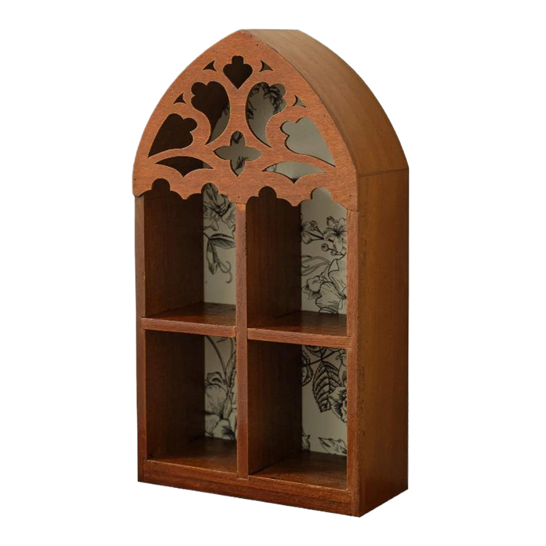 Storage Rack For Stylish And Organized Living Room Wooden Multi-layer Wall Storage Rack Display Rack