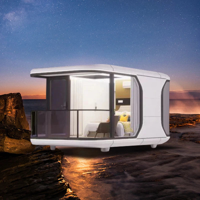 Prefab Houses Modern Tiny Home Backyard Outdoor Garden House Room Prefab Resort House