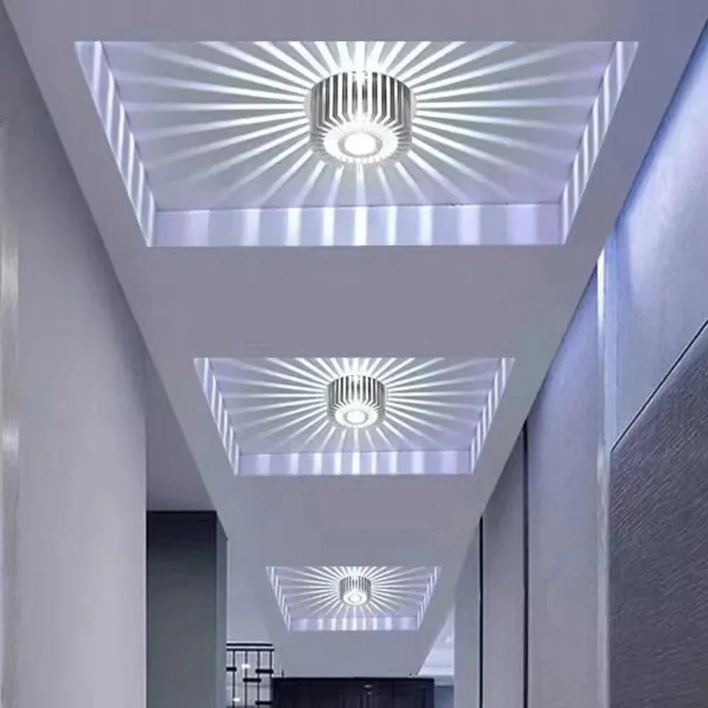LED Ceiling Lamp Lustre Light  Indoor Lighting Energy Saving  Fixture Protect Eyes  Spotlights for Living Room