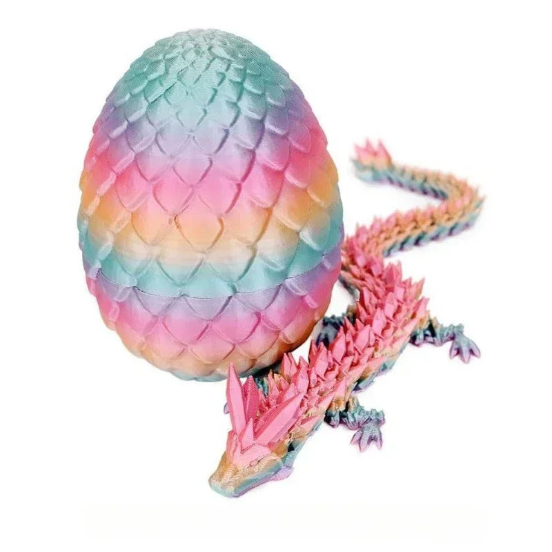 Home Decor Items Make Fun Decoration Accessories for Home and Office Dragon Retro 3D Printed Dragon Egg Funny Gifts Desk Crafts
