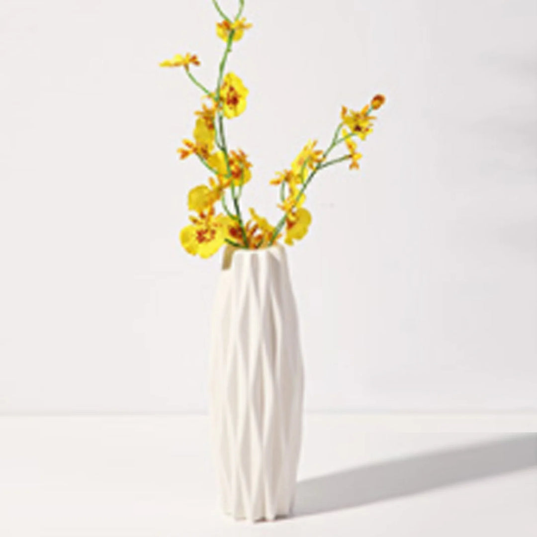 Flower Vase Nordic  Simulated Flower Vase Decoration for Living Room Dining Room Plastic Vase Unbreakable Vase for Flowers