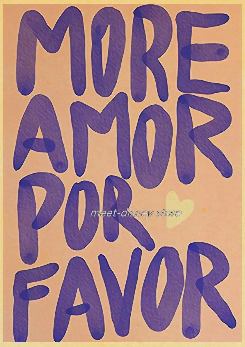 Maximalist Love Is A Way Of Being' Poster Pink Love Nostalgia Wall Art Living Creative Canvas Room Picture Home Painting Decor