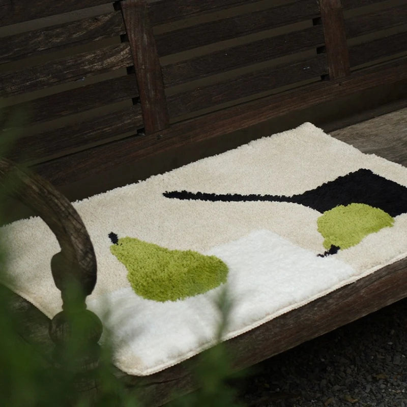 Ins Style Plush Carpet Wear Resistant Easy To Maintain Anti Slip Carpet Household Bedroom