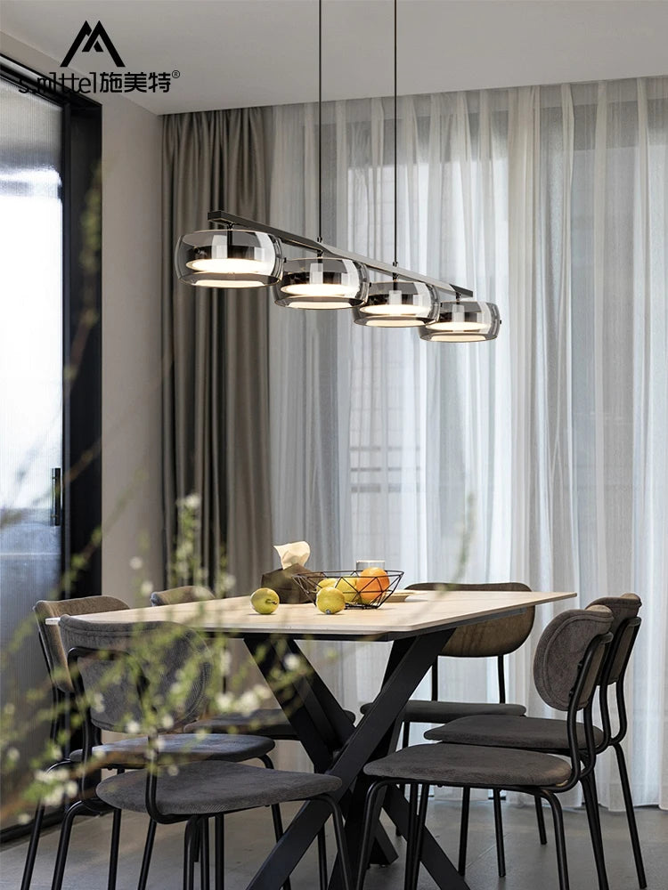 Simple And Modern Led Pendant Lights For Home Decoration Dining Rooms Bedrooms Dining Tables Table Lights Bar Lighting Fixtures