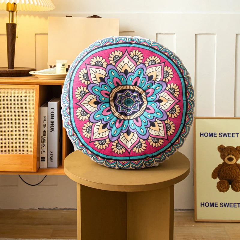 Round tatami mats, futon cushions, retro ethnic style sofa decoration, home decoration