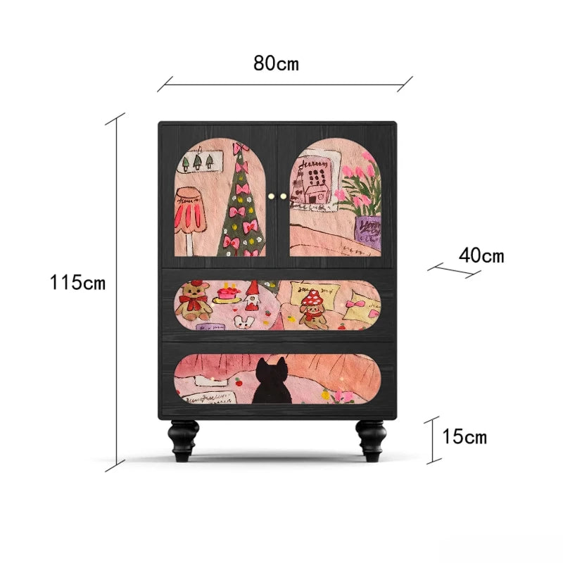 Doors Storage Living Room Cabinet Dining Standing Entryway Drawers Cabinet Modern Sideboard Muebles De Salon Home Accessories