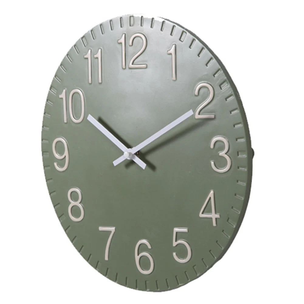 Indoor Decor 12INCH Creative Fashion Clock Artistic Home Decor Clock Clock 3D Effect Clock Artistic Flair Accent