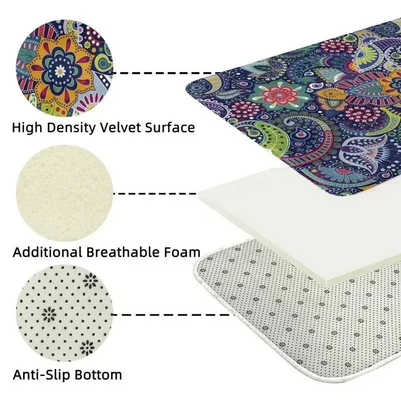 Western Rugs for Living Room Southwestern Native American Aztec Rugs Rustic Cow Rug Boho Western Decor Carpet for Bedroom Room