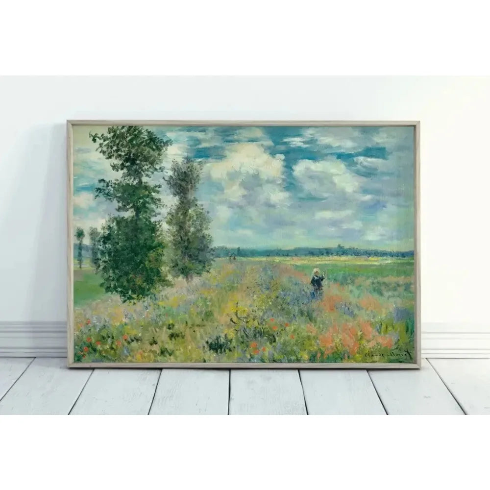 Modern Abstract Landscape Wall Art Famous Monet Canvas Painting Nordic Poster Print Picture for Living Room Home Decorative Gift