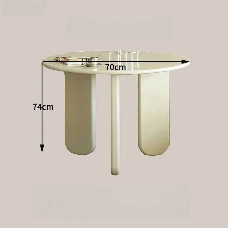 Decorative Tables Living Room Restaurants Kitchen Dining Table Modern Coffee Work Round Complete People Muebles High Quality