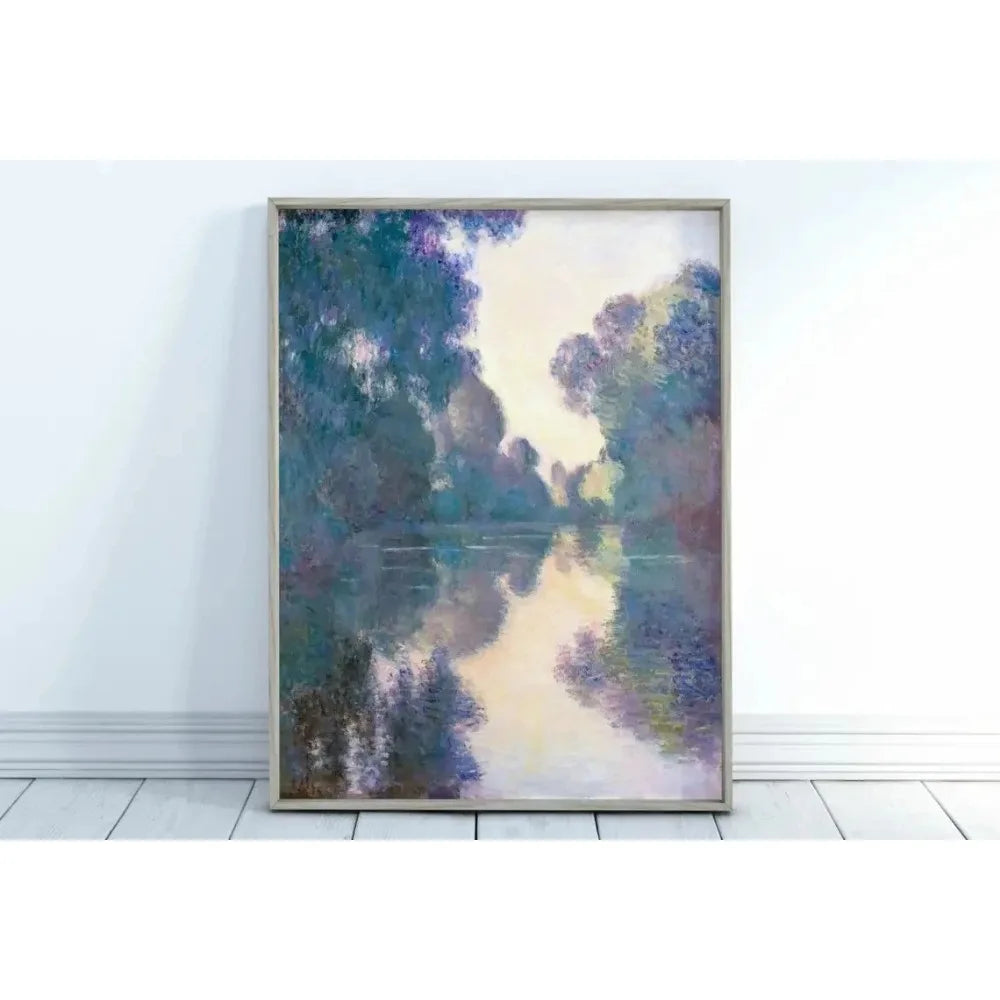 Modern Abstract Landscape Wall Art Famous Monet Canvas Painting Nordic Poster Print Picture for Living Room Home Decorative Gift