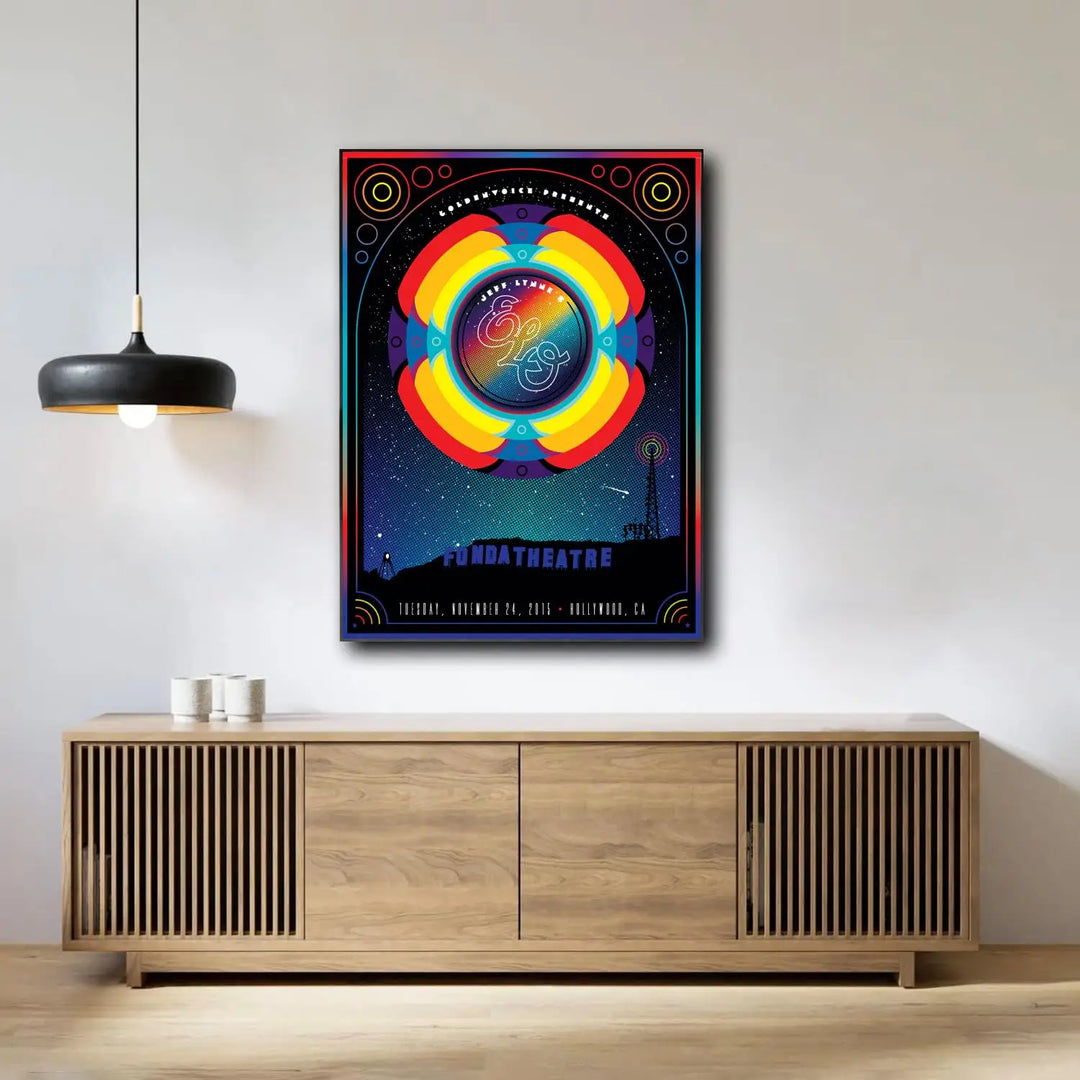ELO Electric Light Orchestra Singer Decoration Art Poster Wall Art Personalized Gift Modern Family bedroom Decor Canvas Posters