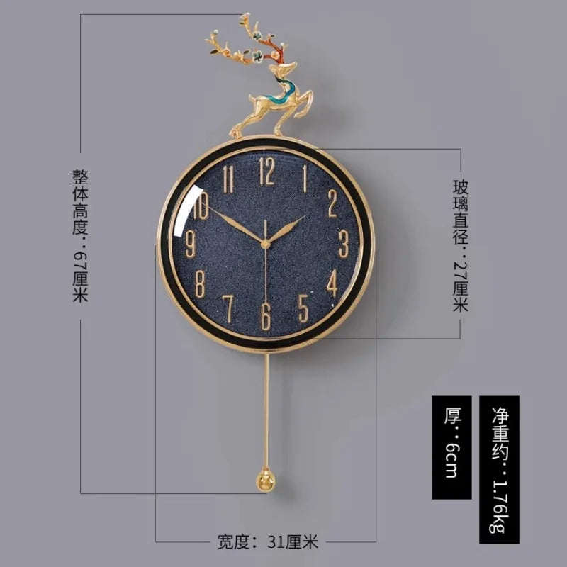 Minimalist Aesthetic Wall Clock Classic Modern Interior Design Wall Clock Office Unique Reloj Pared Decorativo Room Decor