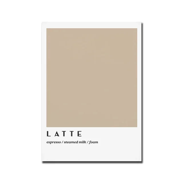 Modern Minimalist Wall Art  Good Morning Coffee Diver HD Sail Print Poster for Living Room Bedroom Pantry Decoration  Home Decor