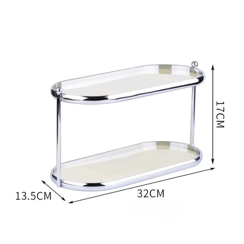 Modern Storage Holders Organizer Makeup Racks Living Room Decoration Display Stand Desk Organization Shelf  Aesthetic Supplies