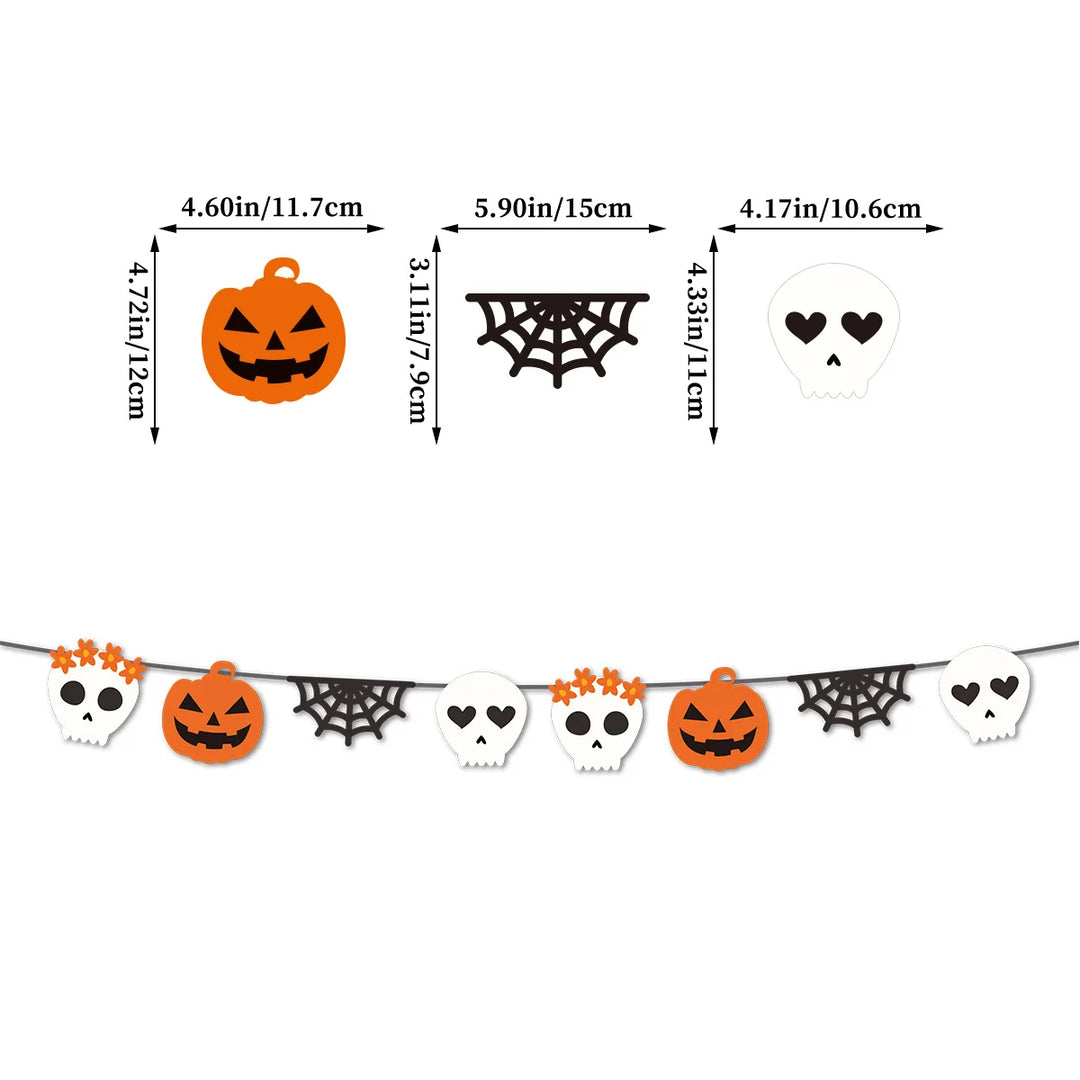 Halloween Decoration Banner for Home Living Room Decoration Halloween Party
