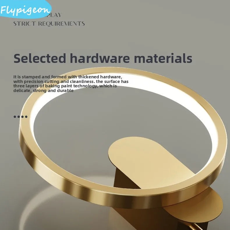 Modern LED Wall Lamp Minimalist Design For Bedroom Bedside Living Room Home Indoor Decorative Lighting Sconces Decor Wall Lights