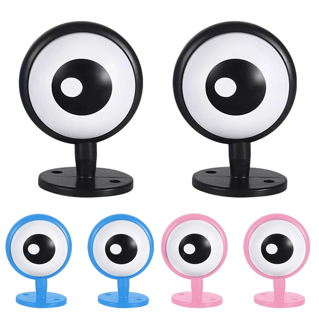 Electric Car Eye Personality Decoration Battery Car Locomotive Transformation Decoration Funny Motorcycle Helmets Cute Decor