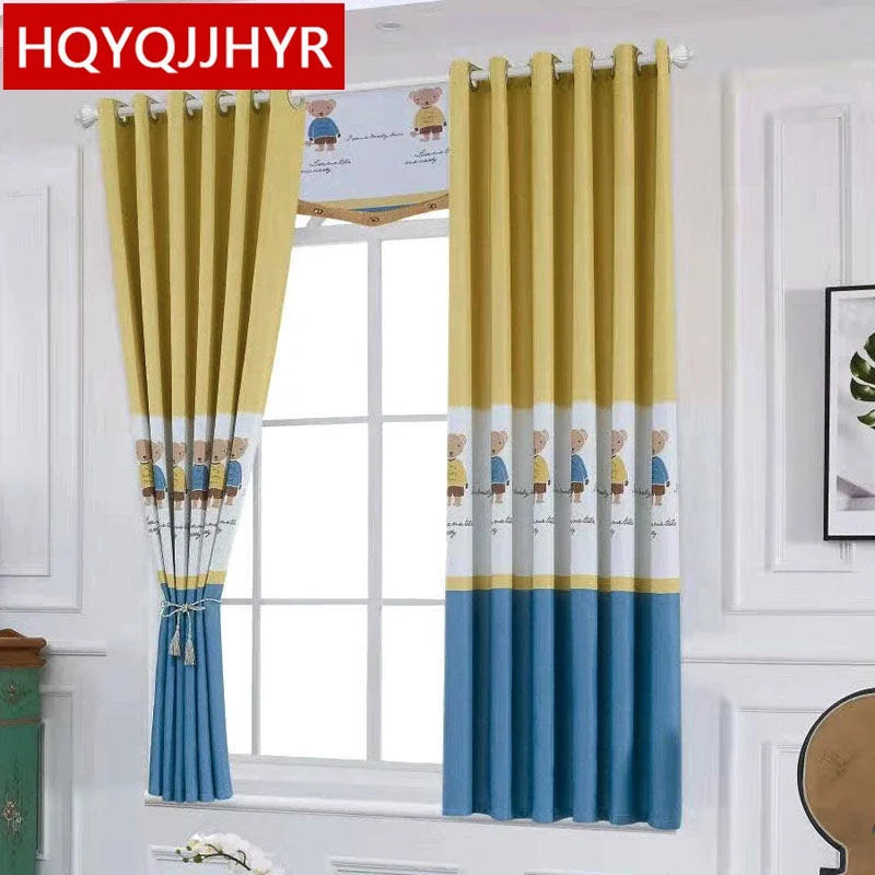 20 models of Modern  full blackout curtains thick short for Living Room Window curtain Bedroom kitchen  short curtain Specials