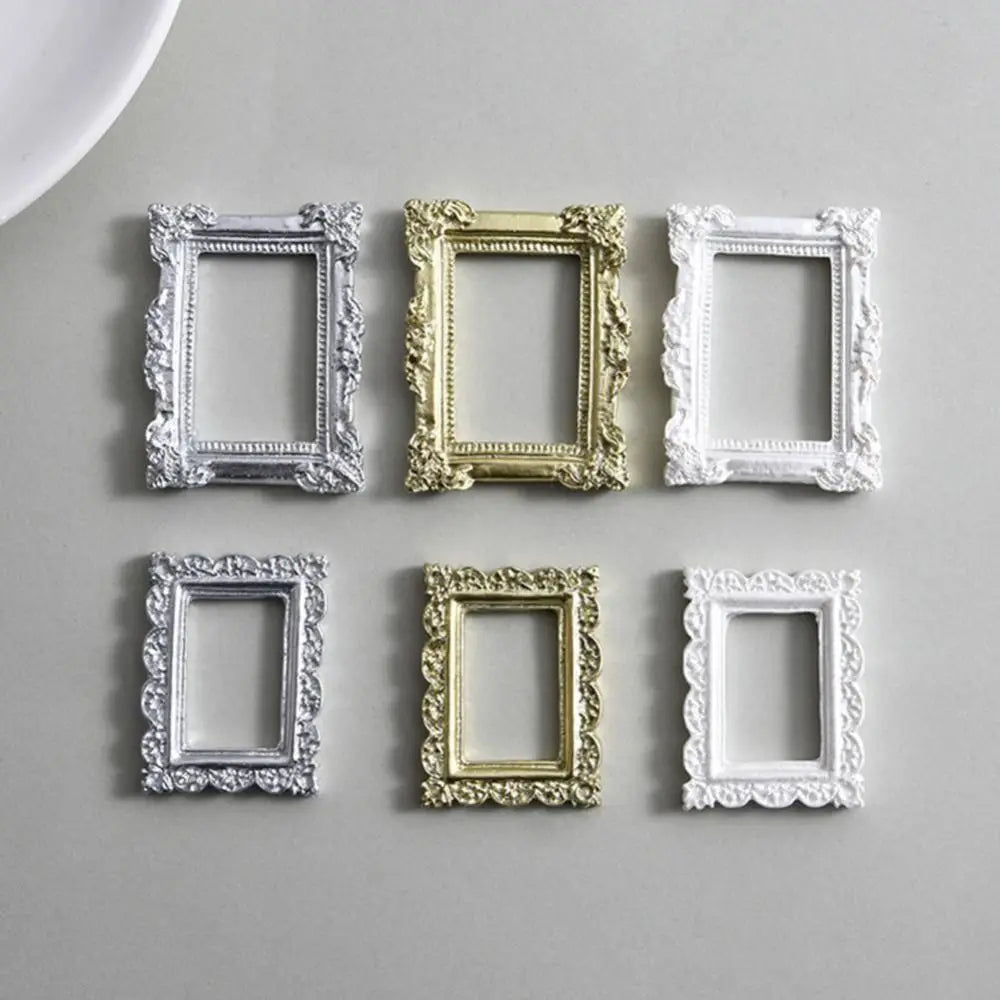 Home Decor Diy European Design Artistic Atmosphere Exquisite Resin Crafts Photo Frames Jewelry Shots Backdrop Desktop Ornaments