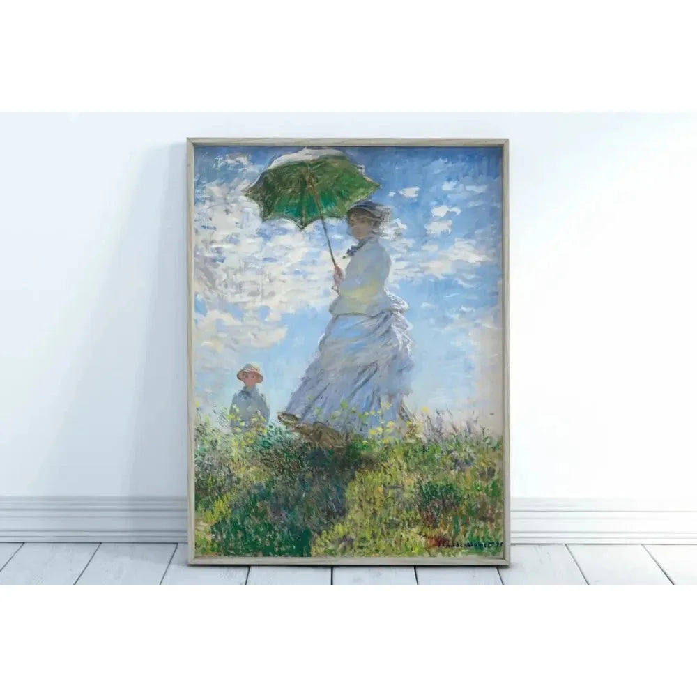 Modern Abstract Landscape Wall Art Famous Monet Canvas Painting Nordic Poster Print Picture for Living Room Home Decorative Gift