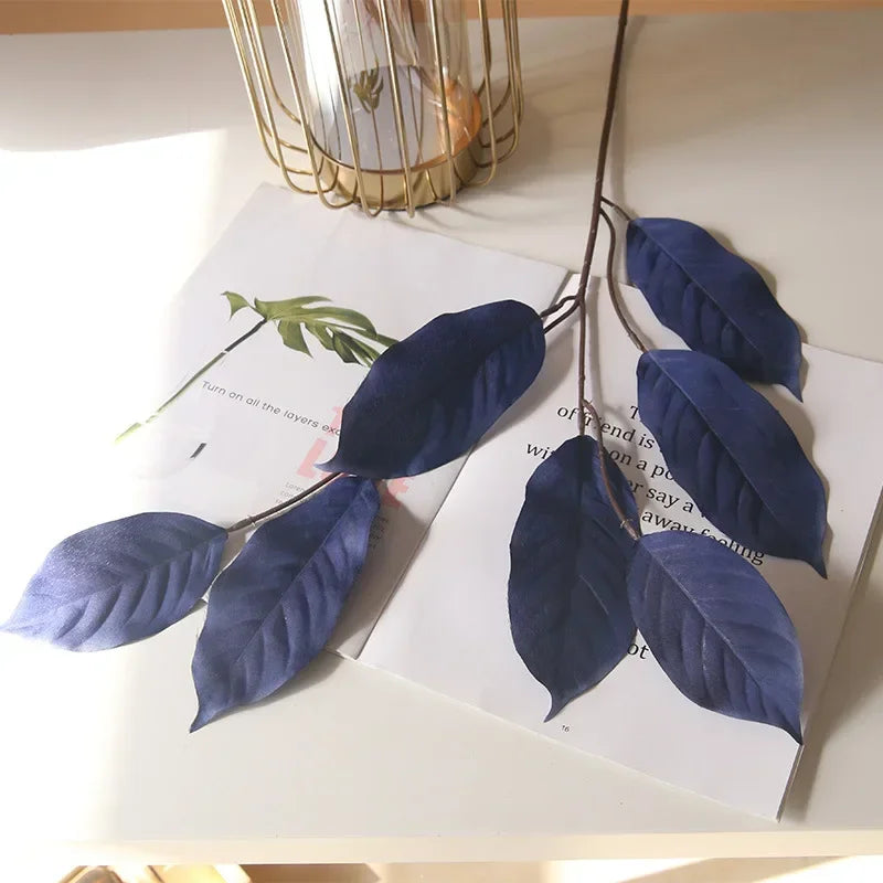 Artificial Plants Italian Ruscus Greenery Stems Spring Faux Shrub Bushes Green Leaves for Wedding Arch Bouquet Home Decor