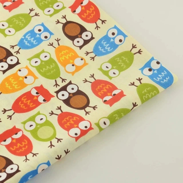 Textile Sewing Cloth Fabrics Pink Printed Cake Ice-Cream Designs Cotton Fabric Quilting Tela Bedding Scrapbooking Decoration