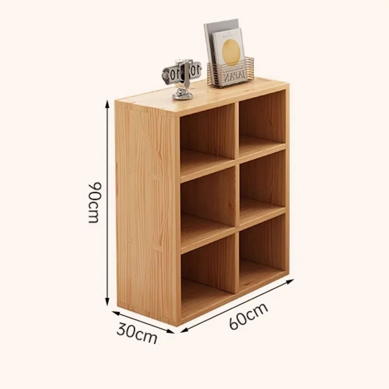 Wood Rustic Storage Cabinet Narrow Luxury Design Multifunction Display Cabinet Retro Elegant Muebles Salon Living Room Furniture
