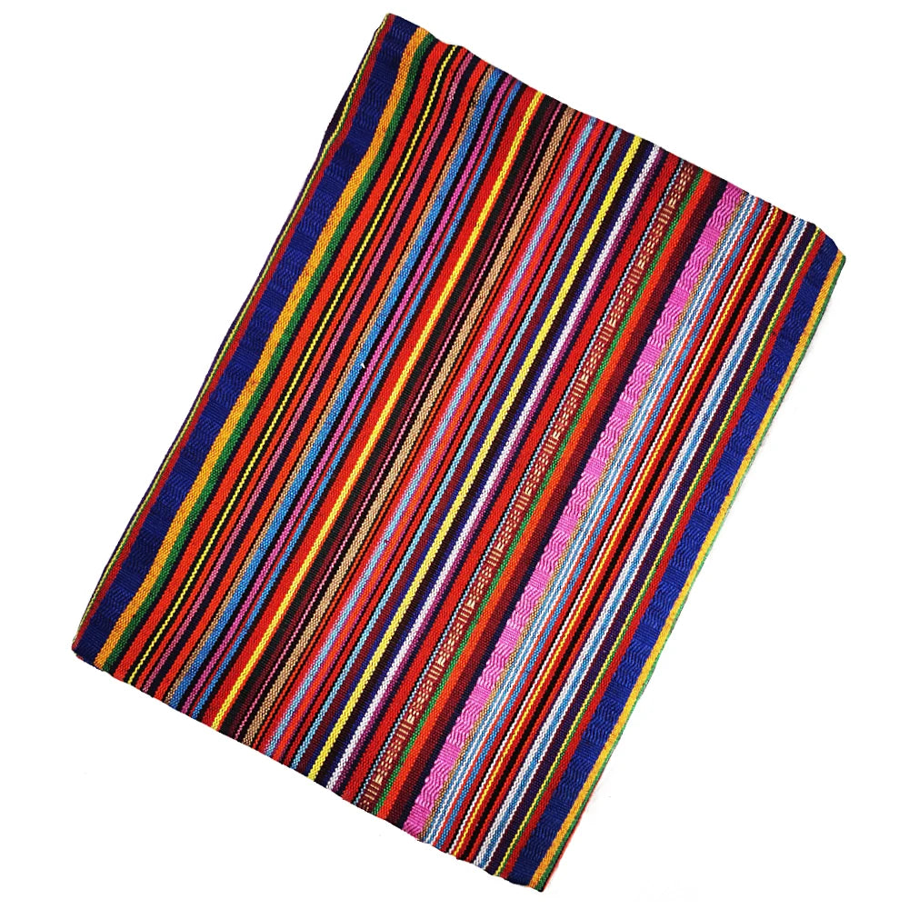 Teramila Ethnic Cotton Linen Fabric 0.5-2Yards Hotel Bar Tablecloth Pillow Sofa Cover Patchwork Curtain Decorative Textile