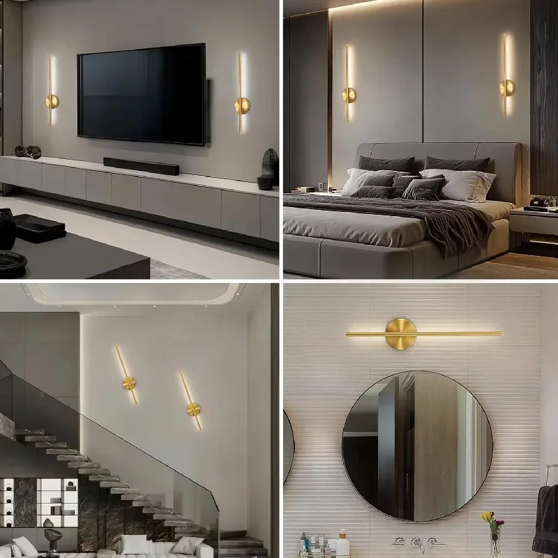 Minimalist Wall Lamp Perfect Gift for Women/Mom/Wife Elegant Wall Light Dimmable Easy Install Great for Birthday Cute Decor