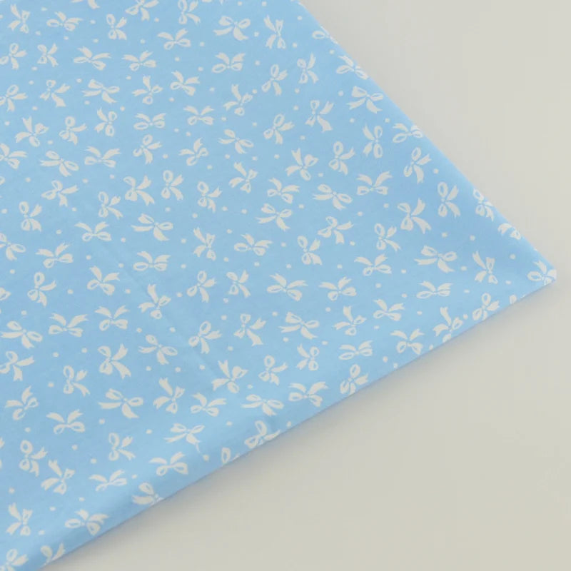 Textile Sewing Cloth Fabrics Pink Printed Cake Ice-Cream Designs Cotton Fabric Quilting Tela Bedding Scrapbooking Decoration